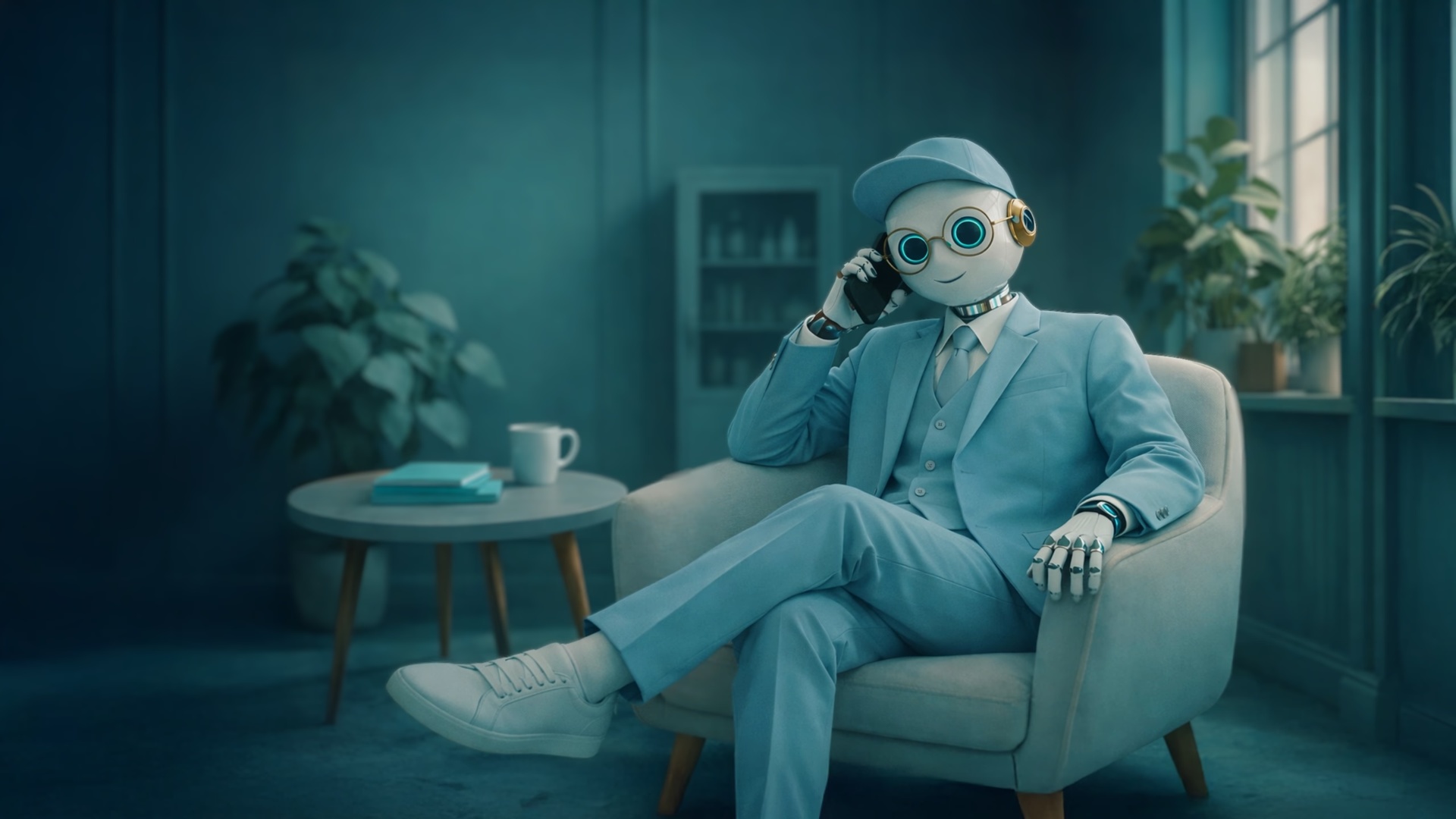 Mister Mind al telefono